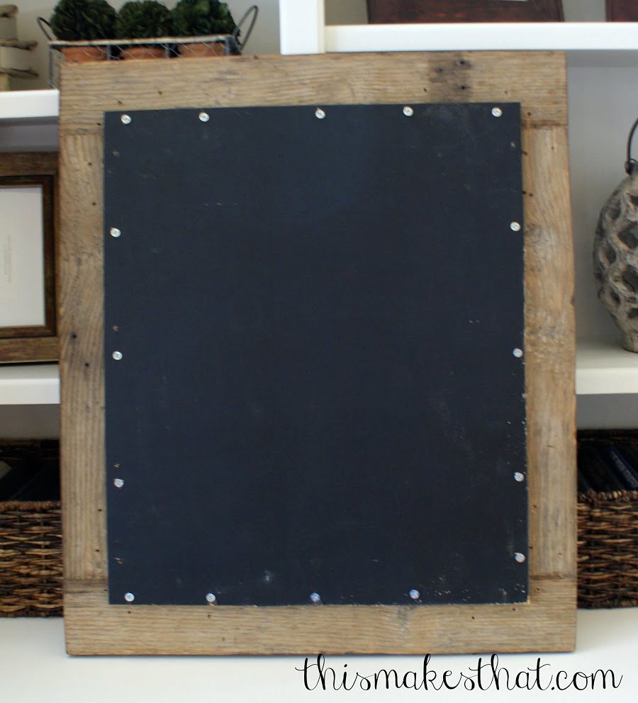 chalkboard painted