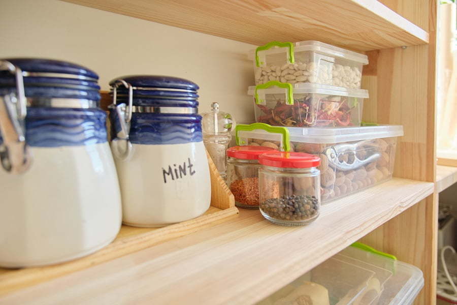 pantry shelves