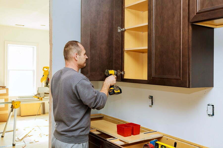 kitchen cabinet installation