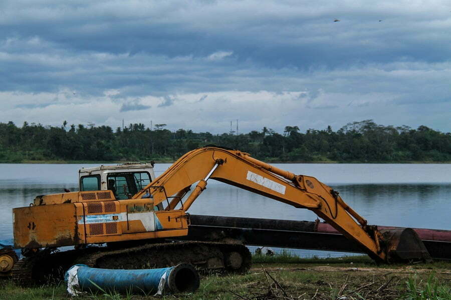 drilling dredging machine