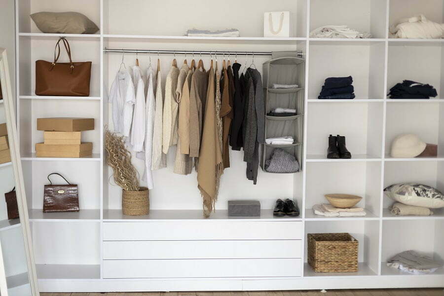 organized closet