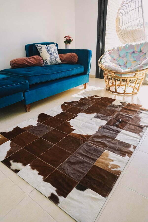 cowhide rug