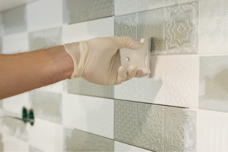 How to Make Mosaic Tile Flush?