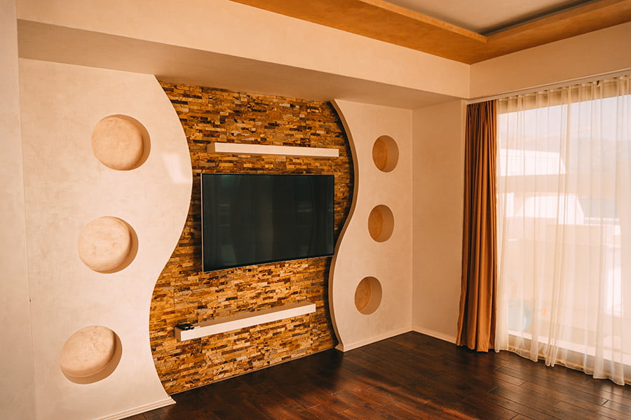 Cork Wall Coverings at home