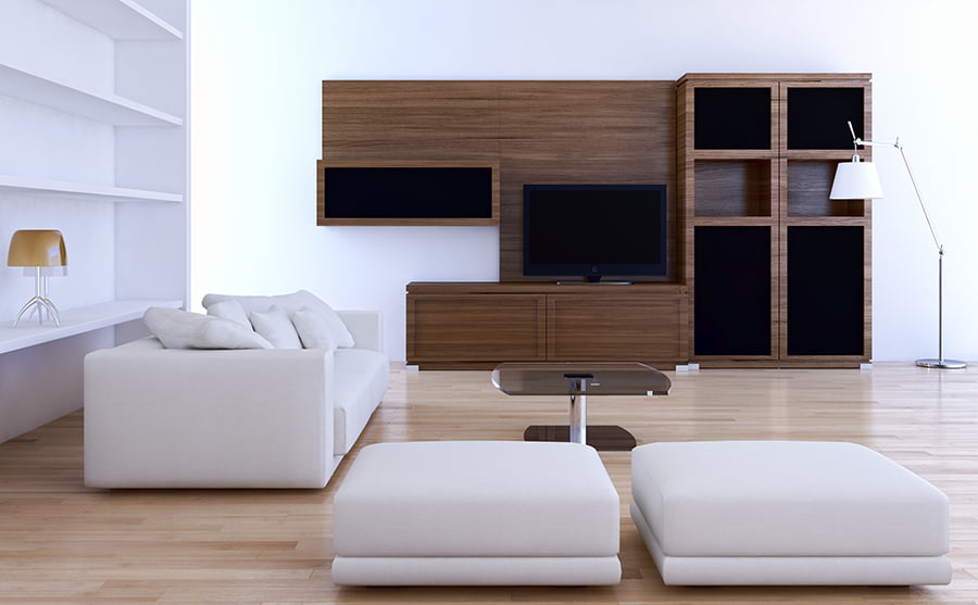 Modular Furniture at studio apartment