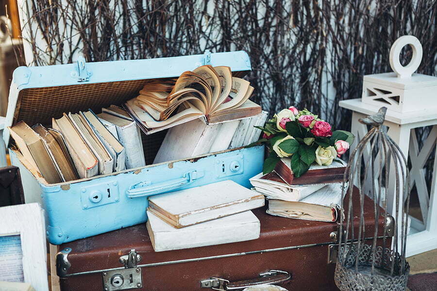 Suitcase Side Tables