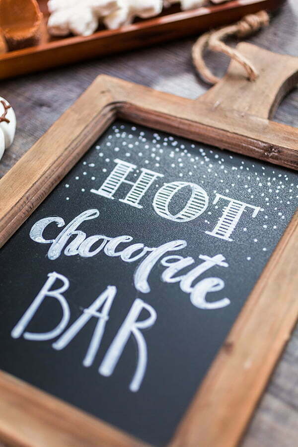 bar cart Mini Chalkboard Signs