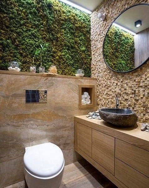 Serene And Eco-Friendly: Biophilic Moss Decor For Your Home biophilic decor