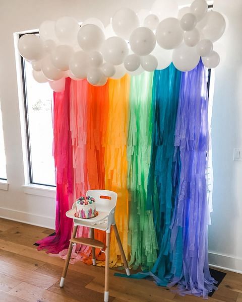 Vibrant And Playful Streamer Decor For Kid's Parties And Events In Tulsa decor with streamers