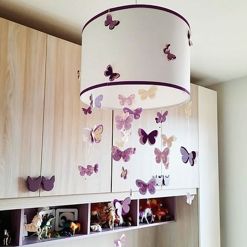 Whimsical Handmade Paper Butterfly Garland For Fairy Tale-Inspired DIY Home Decor decor with streamers