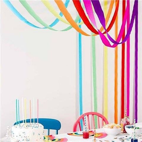 Colorful And Festive Streamer Decor Ideas For A Vibrant Party decor with streamers