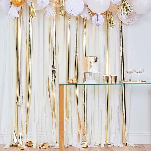 Vibrant And Playful DIY Streamer Decoration For Children's Birthday Parties decor with streamers
