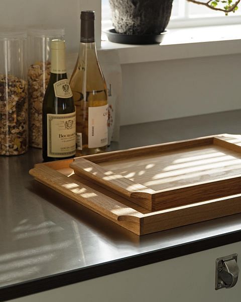 Sophisticated And Functional TRADITION Tray Design decor with trays