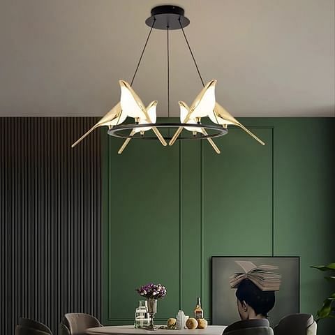 Lavishly Eclectic: Luxurious Lighting And Furniture Decor Idea eclectic decor
