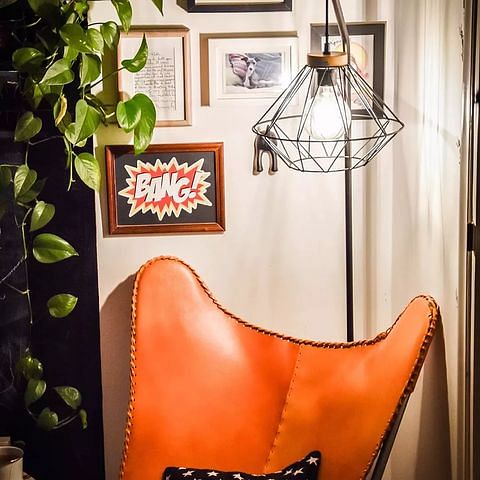 Vibrant And Creative: A Captivating Example Of Eclectic Home Decorating With Innovative Lighting eclectic decor