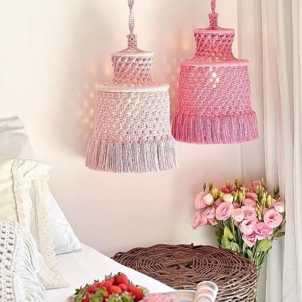Bohemian-Macrame Eclectic Lighting: A Creative Mix Of Styles And Textures eclectic decor