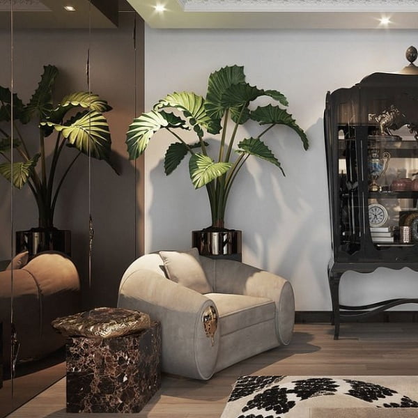 Sleek And Sophisticated: A Luxurious Living Room Idea luxury decor