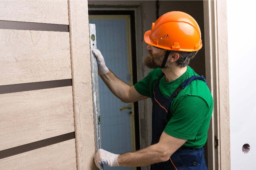 installing a door