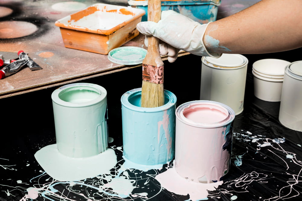 DIY chalkboard paint