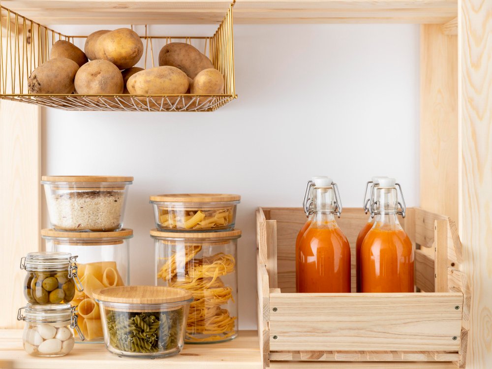 accessible pull out spice rack
