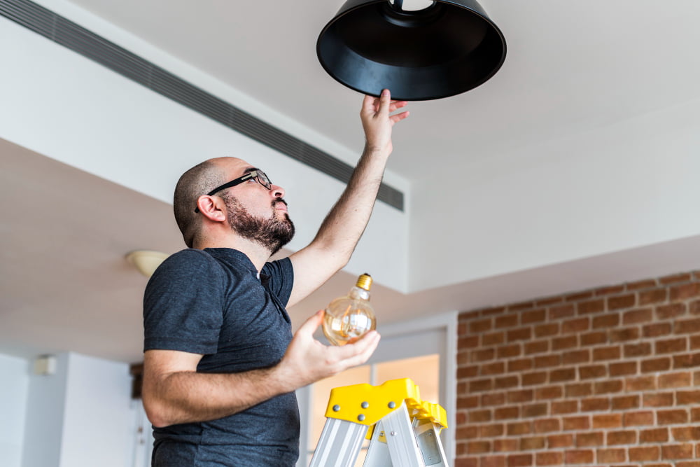 attaching pendant light