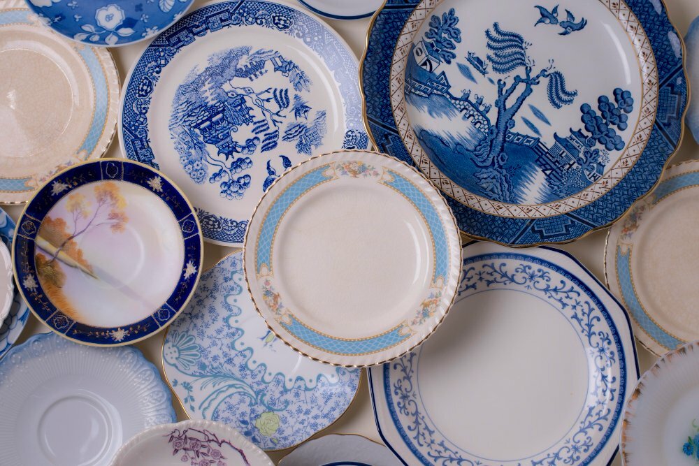 mistmatched china sets