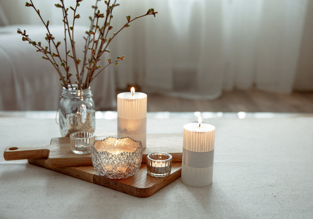 candle arrangement