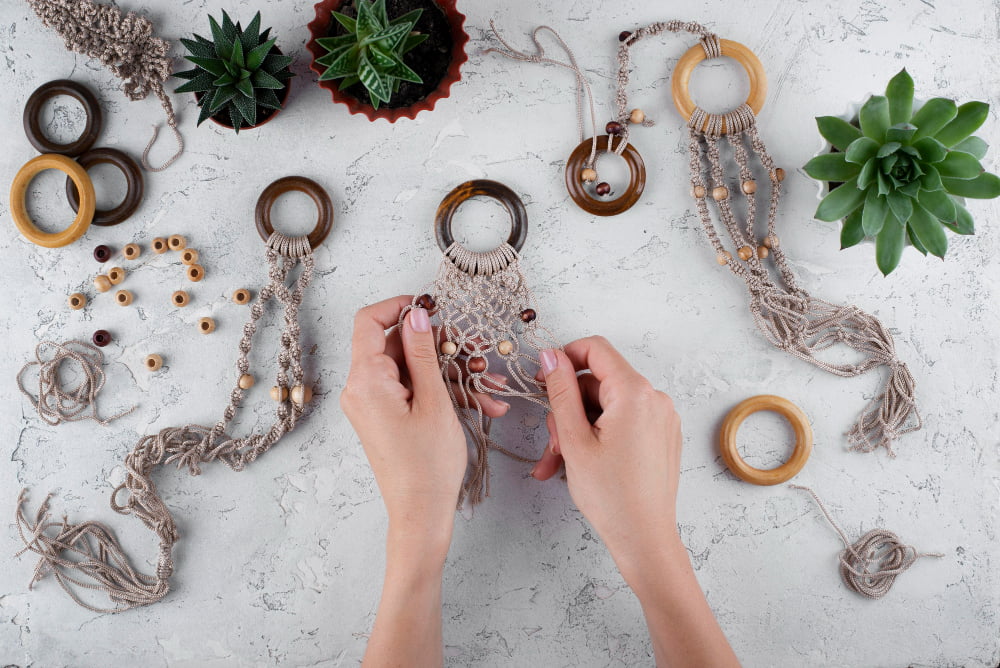 macrame basic knots