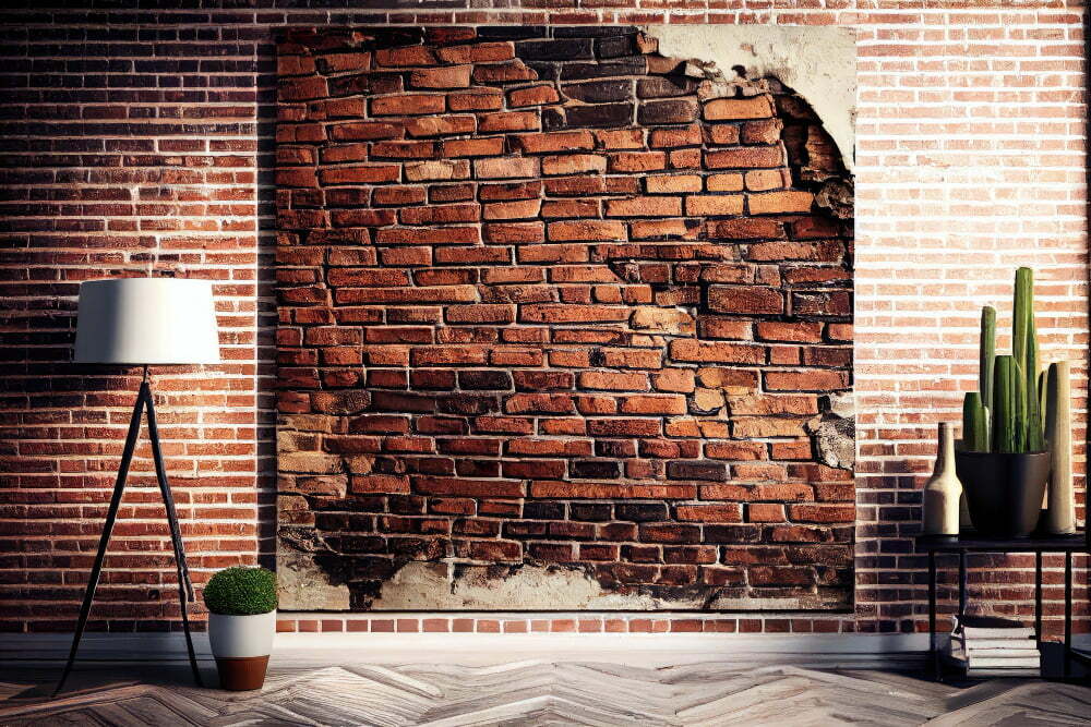 Brick walls decor