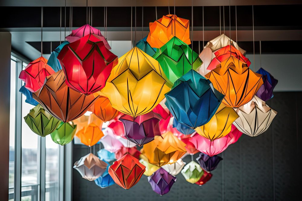Origami lantern