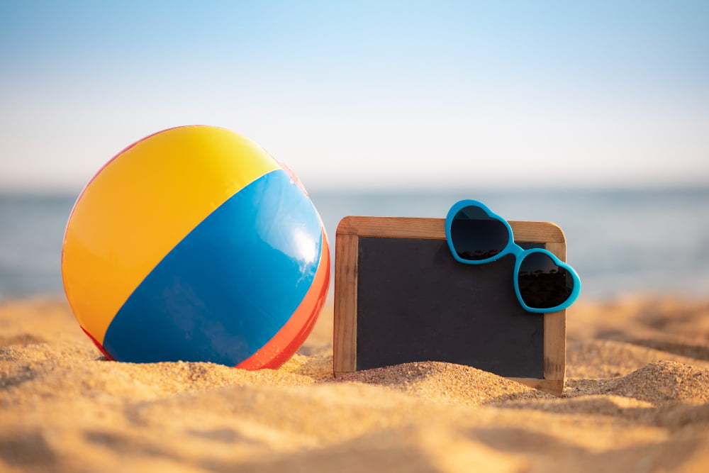 chalkboard Beach Ball