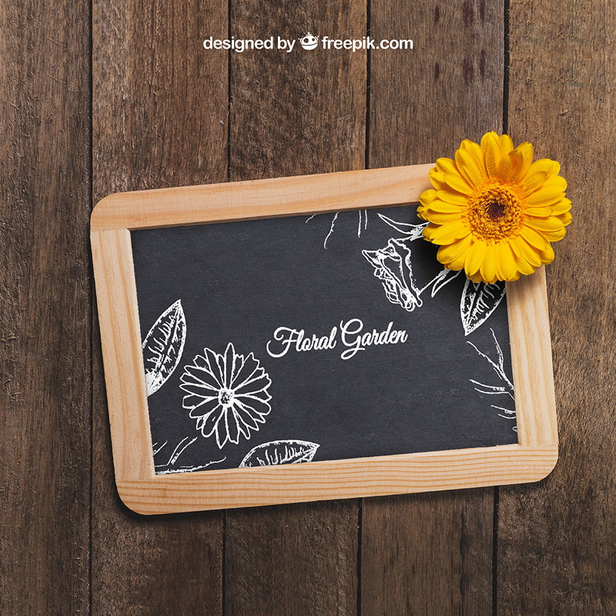 chalkboard Sunflower