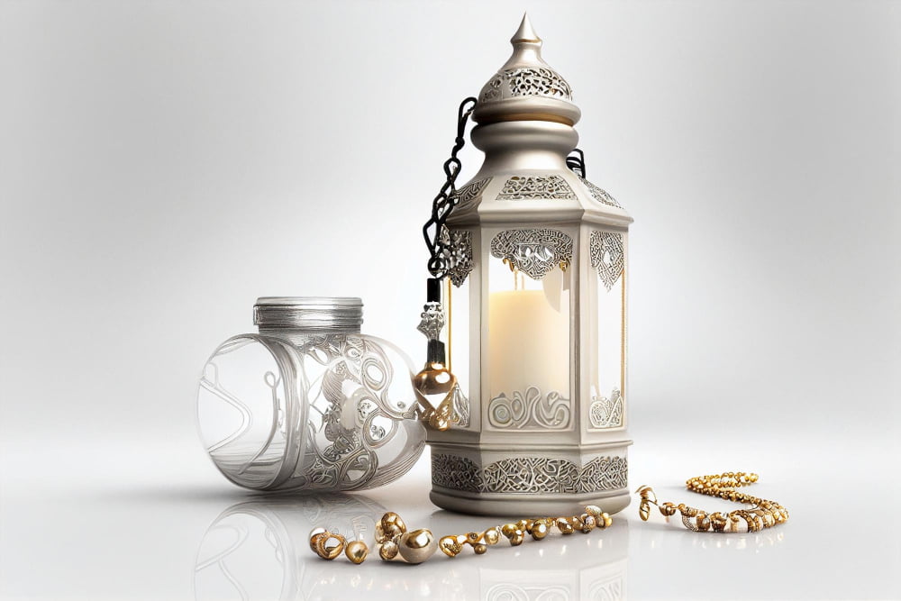 crystal beads lantern