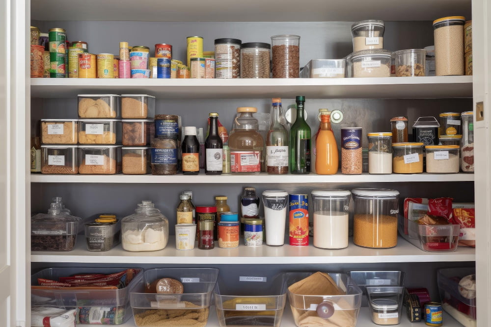 pantry bakers rack