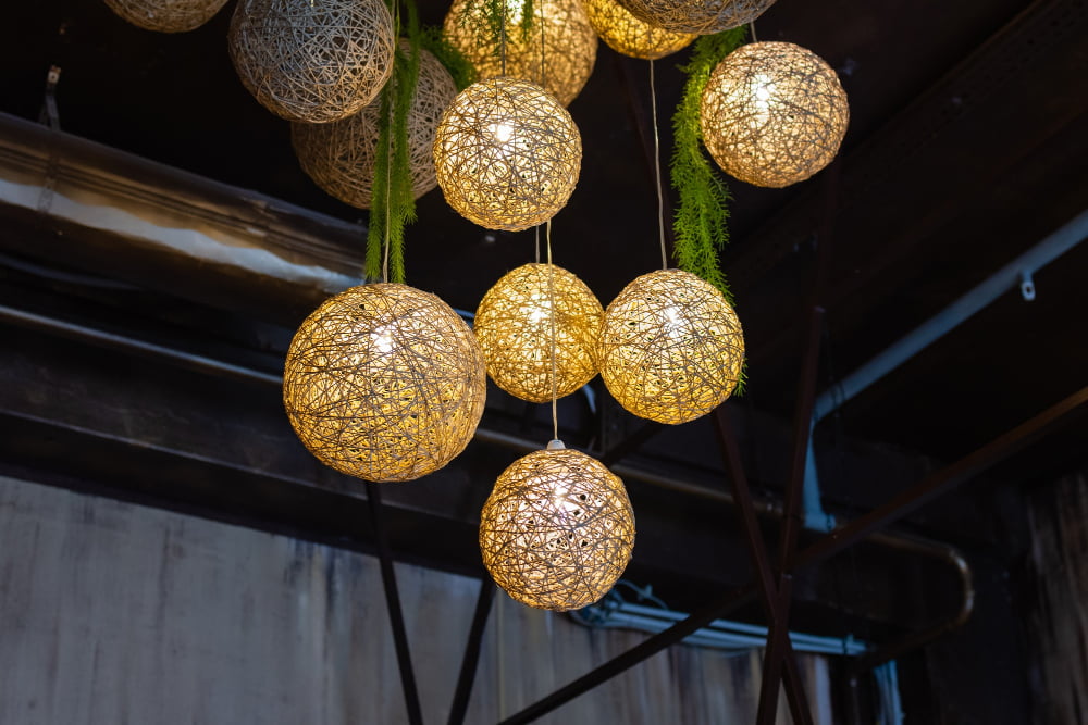 pendant light as art