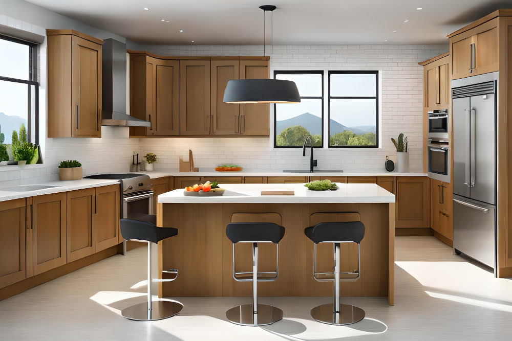 pendant light height on kitchen island