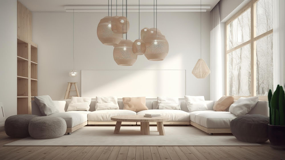 pendant lights in room