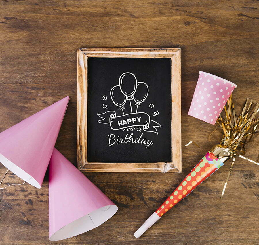 Chalkboard Birthdays