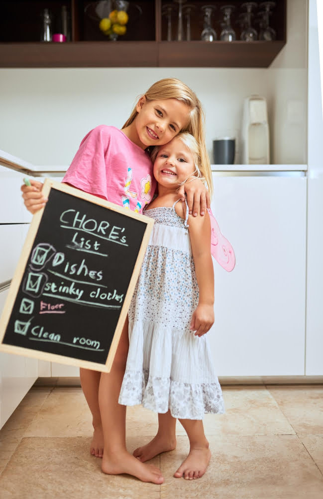 Chalkboard Family Chore Chart