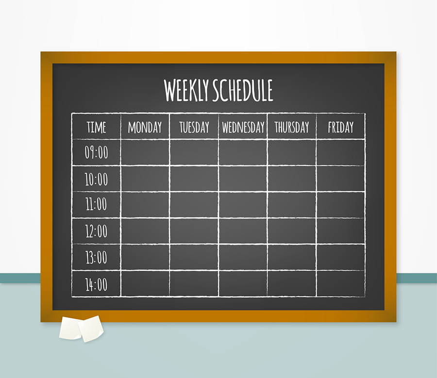 Exercise Schedule