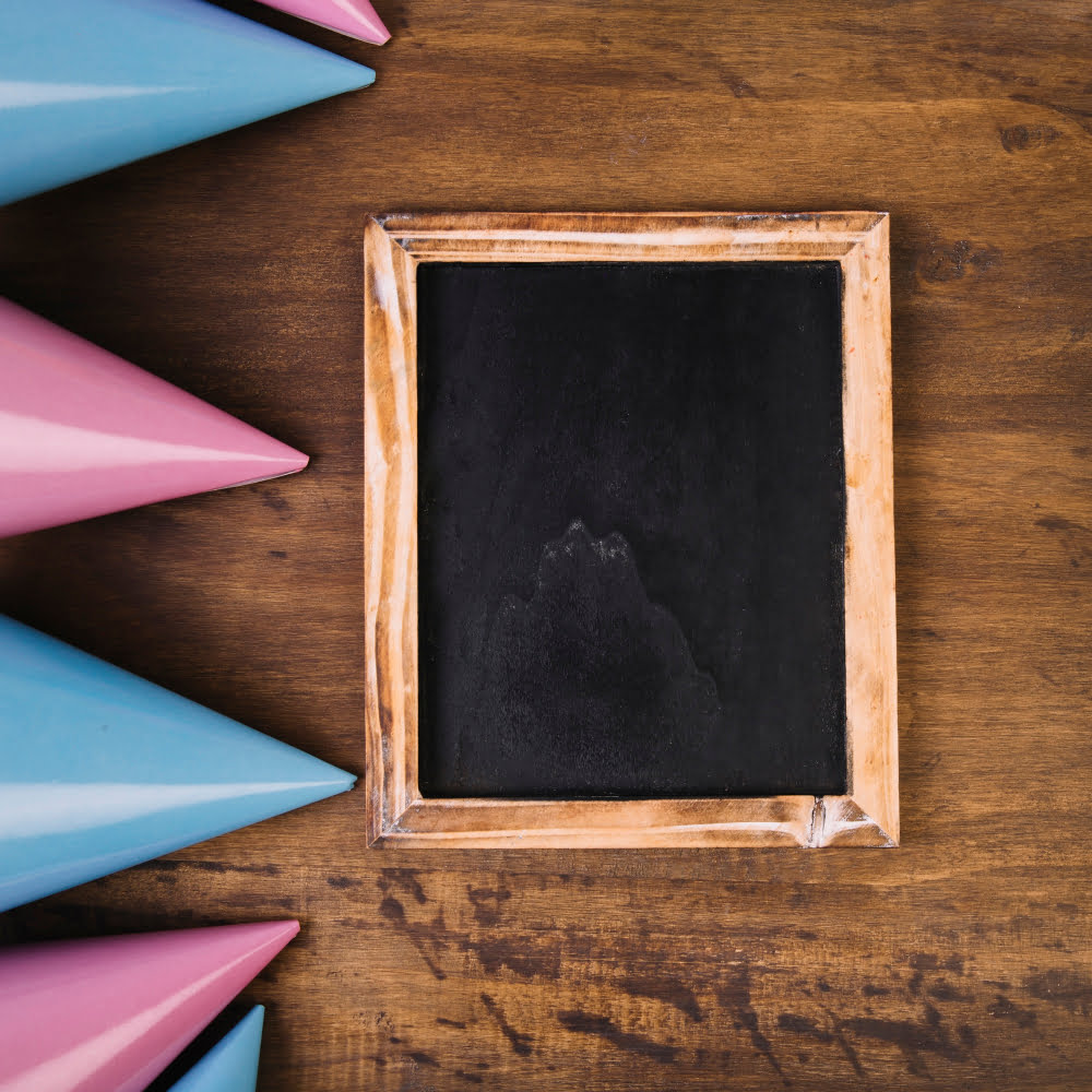 Party Hat chalkboard