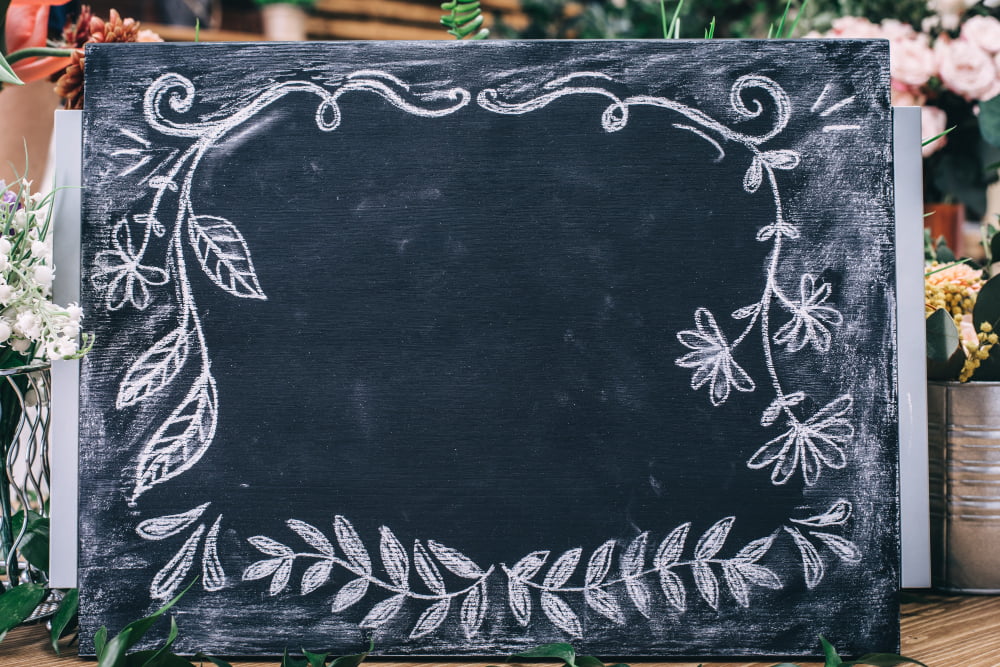 chalkboard Artistic Patterns