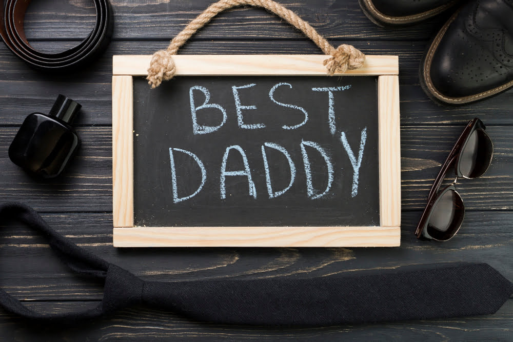 chalkboard Best Dad Awards