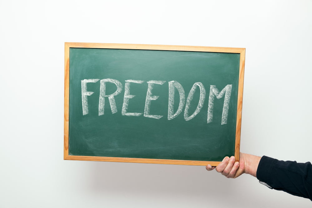 chalkboard Freedom