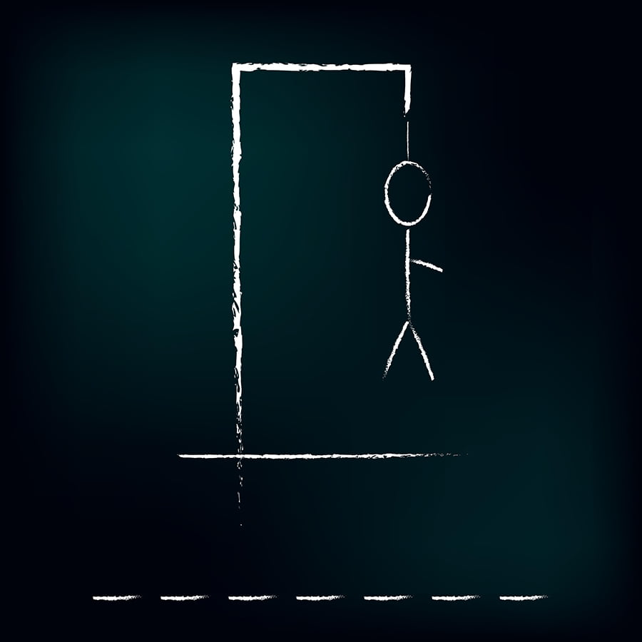 chalkboard Hangman Game