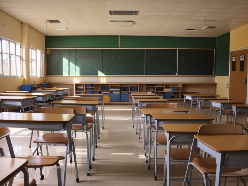 Classroom Multi-paneled Board