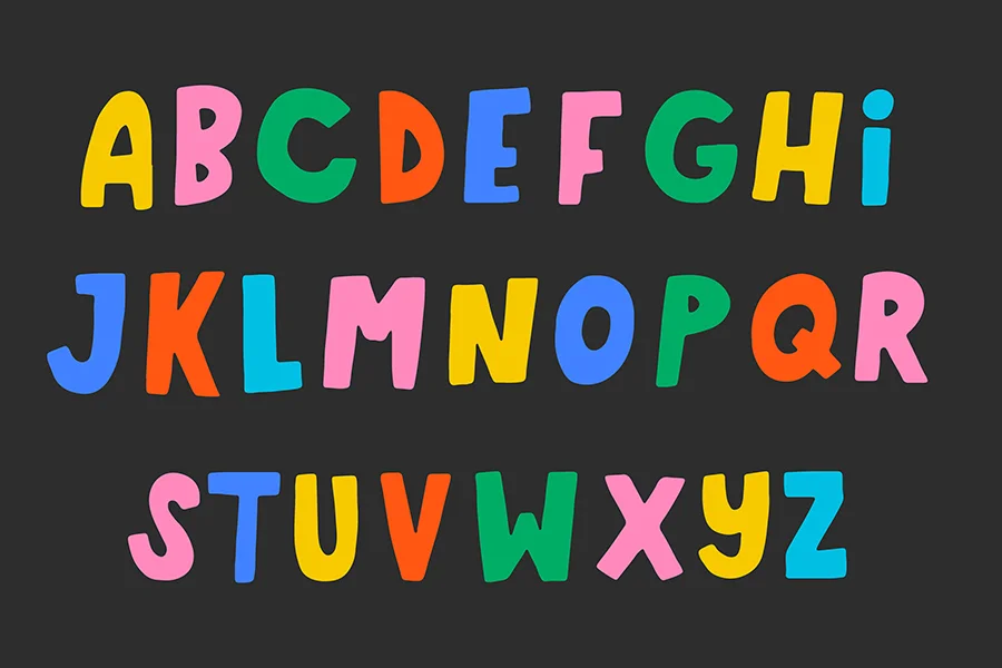 Grinch-themed Alphabet