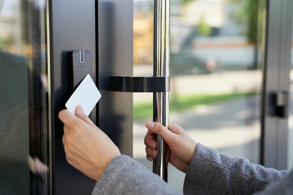 Install Keycard Door Locks or Other Secure Access Systems