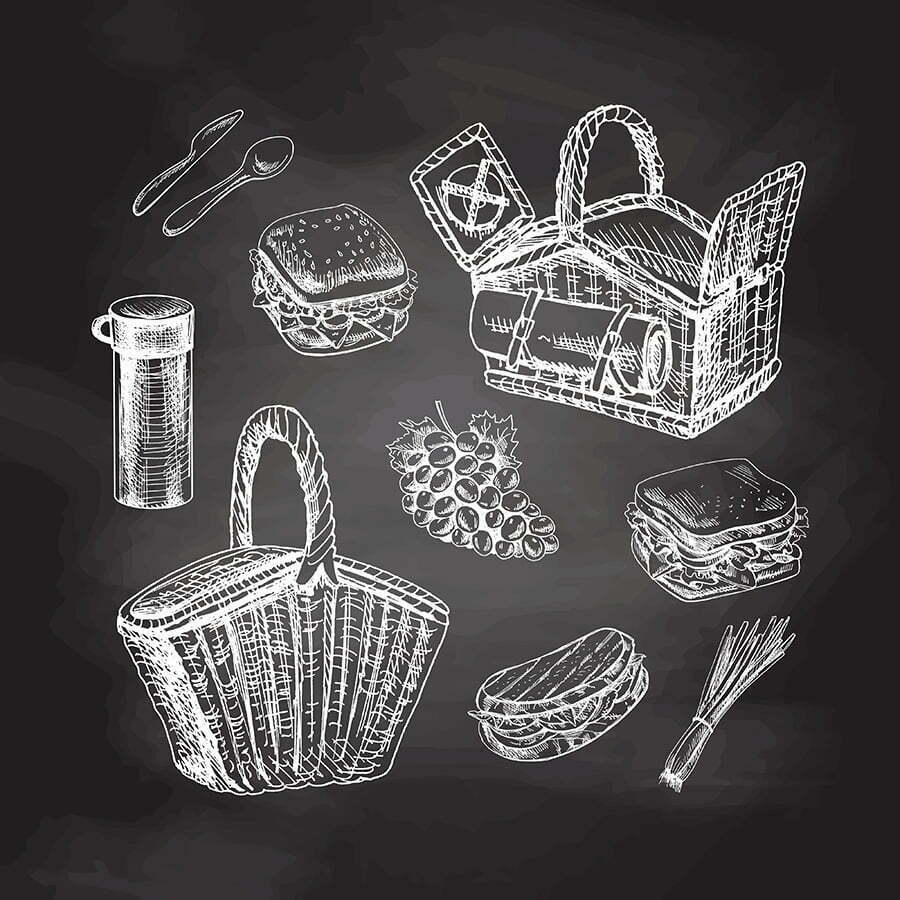 Picnic Basket Chalk