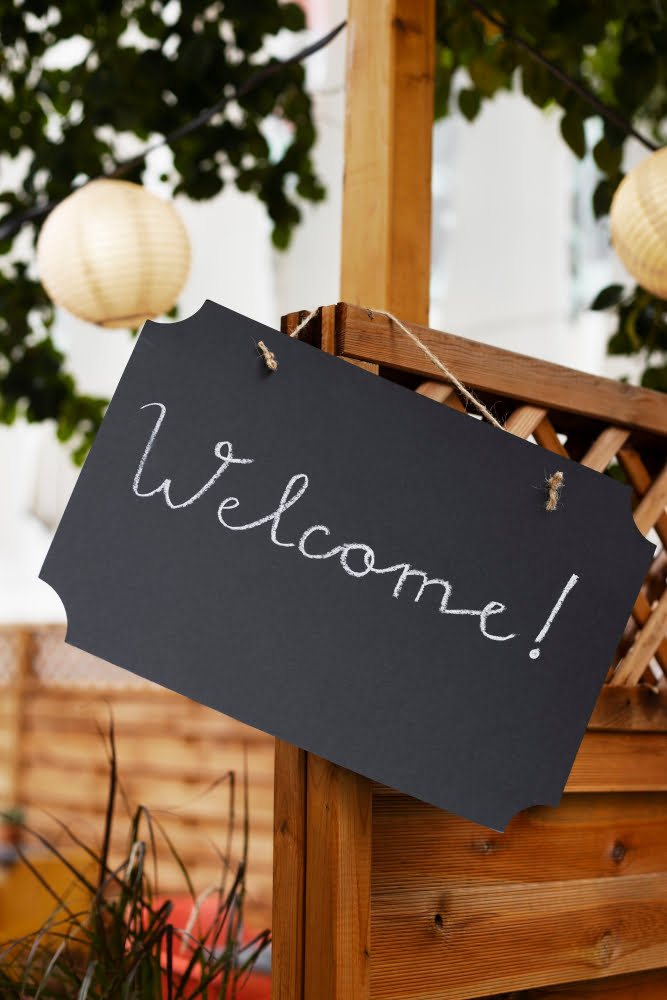 Welcome Sign Wedding